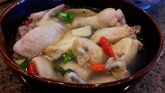 курячі крильця для супу